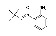 1-amino-2-(tert-butylazoxy)benzene Structure