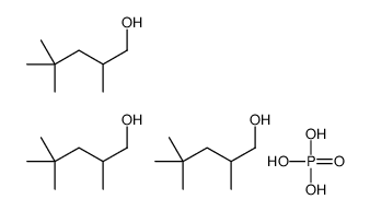 phosphoric acid,2,4,4-trimethylpentan-1-ol Structure