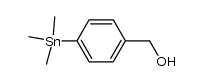 1-(trimethylstannyl)-4-(hydroxymethyl)benzene结构式