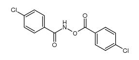 N-(4-chlorobenzoyloxy)-4-chlorobenzamide结构式