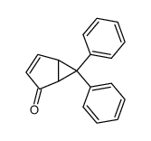 6,6-Diphenyl-4-oxobicyclo[3.1.0]hexane-2-ene结构式