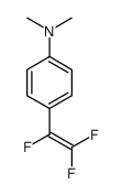 N,N-dimethyl-4-(1,2,2-trifluoroethenyl)aniline结构式