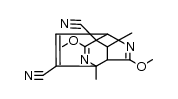 3,12-dicyano-4,8-dimethoxy-1,6-dimethyl-5,9-diazatetracyclo[4.3.3.02,7.O3,10]dodeca-4,8-diene Structure