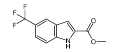 methyl-5-trifluoromethyl-1H-indole-2-carboxylate Structure