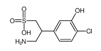 5-hydroxysaclofen structure