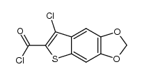 3-CHLORO-5,6-METHYLENEDIOXYBENZOTHIOPHENE-2-CARBONYL CHLORIDE图片