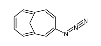 3-azido-1,6-methano[10]annulene Structure