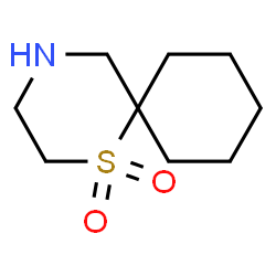 1lambda6-thia-4-azaspiro[5.5]undecane-1,1-dione Structure