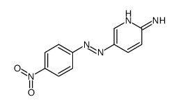 5-[(4-nitrophenyl)diazenyl]pyridin-2-amine结构式