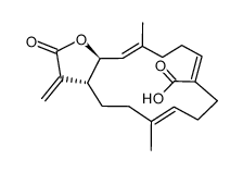 (+/-)-anisomelic acid结构式