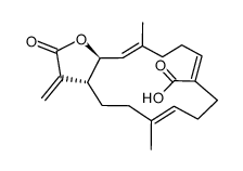 (+/-)-anisomelic acid Structure