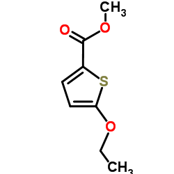 Methyl 5-ethoxy-2-thiophenecarboxylate structure