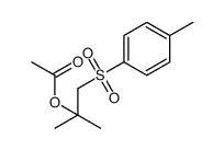 2-methyl-1-tosylpropan-2-yl acetate Structure