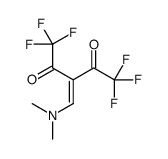3-[(Dimethylamino)methylene]-1,1,1,5,5,5-hexafluoro-2,4-pentanedi one Structure
