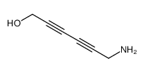 6-aminohexa-2,4-diyn-1-ol结构式