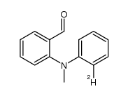 2-(methyl(phenyl-2-d)amino)benzaldehyde Structure