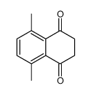 5,8-dimethyl-2,3-dihydronaphthalene-1,4-dione Structure