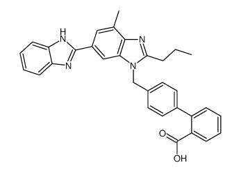N-Desmethyl Telmisartan Structure