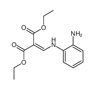 2-[(2-aminophenylamino)methylene]malonic acid diethyl ester structure