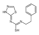 1-(2-phenylethyl)-3-(1,3,4-thiadiazol-2-yl)thiourea Structure