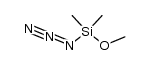 methoxydimethylsilyl azide Structure