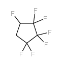 1,1,2,2,3,3,4-heptafluorocyclopentane structure