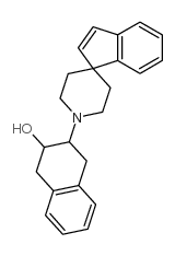 1'-(2-hydroxy-1,2,3,4-tetrahydronaphth-3-yl)spiro(1H-indene-1,4'-piperidine) Structure