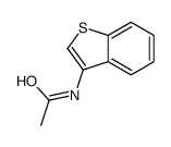 3-(Acetylamino)benzo[b]thiophene结构式