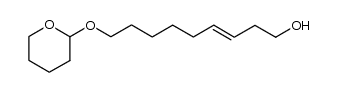 9-(tetrahydropyran-2-yloxy)non-3E-en-1-ol结构式