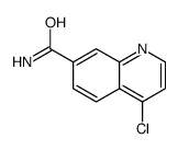 4-氯喹啉-7-羧酸酰胺结构式