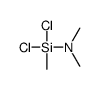 N-[dichloro(methyl)silyl]-N-methylmethanamine Structure