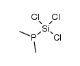 Trichlorsilyl-dimethylphosphin结构式