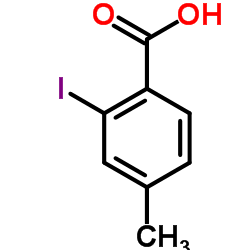 2-iodo-4-methylbenzoic acid structure