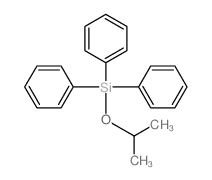 triphenyl-propan-2-yloxy-silane结构式