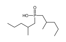 bis(2-methylpentyl)phosphinic acid Structure