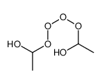 1-(1-hydroxyethylperoxyperoxy)ethanol Structure