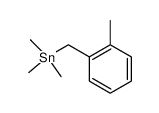 (2-Methylbenzyl)trimethylstannane structure