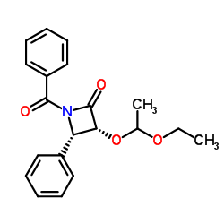 (3R,4S)-1-Benzoyl-3-(1-ethoxyethoxy)-4-phenylazetidin-2-one picture