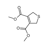 dimethyl 2,5-dihydrothiophene-3,4-dicarboxylate Structure