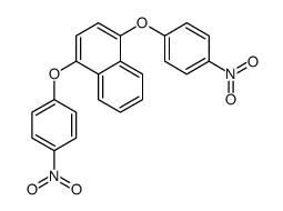 1,4-bis(4-nitrophenoxy)naphthalene Structure