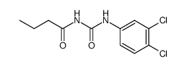 1-Butyryl-3-(3,4-dichlor-phenyl)-harnstoff Structure