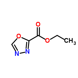 Ethyl 1,3,4-oxadiazole-2-carboxylate结构式