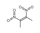 (Z)-2,3-Dinitro-2-butene Structure