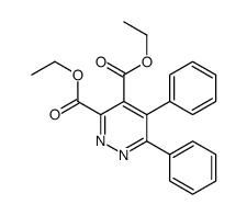 DIETHYL 5,6-DIPHENYL-3,4-PYRIDAZINEDICARBOXYLATE结构式