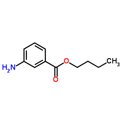Butyl 3-aminobenzoate结构式