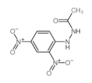 Acetic acid,2-(2,4-dinitrophenyl)hydrazide结构式