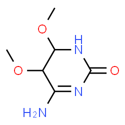 2(1H)-Pyrimidinone,4-amino-5,6-dihydro-5,6-dimethoxy-(9CI) picture