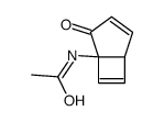 N-(4-oxo-5-bicyclo[3.2.0]hepta-2,6-dienyl)acetamide结构式