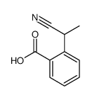 2-(1-cyanoethyl)benzoic acid Structure