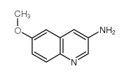 6-METHOXYQUINOLIN-3-AMINE structure